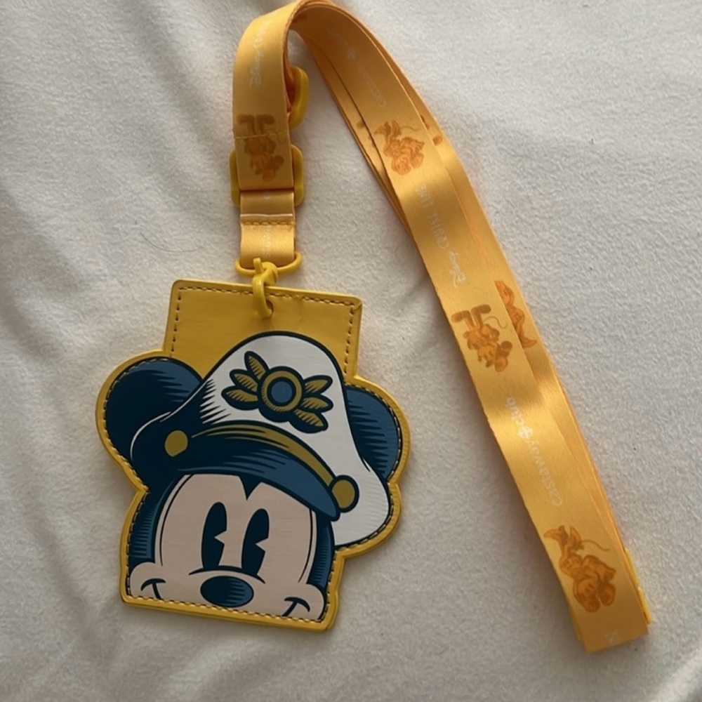 Disney Cruise Line Gold Lanyards - Set of 5!